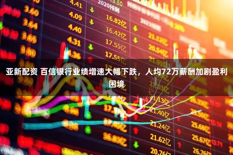 亚新配资 百信银行业绩增速大幅下跌，人均72万薪酬加剧盈利困境